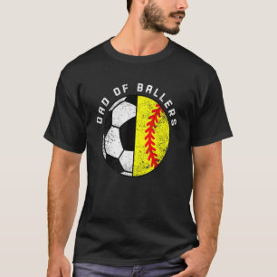 Camiseta Pai De Galerias De Futebol Pai De Softball