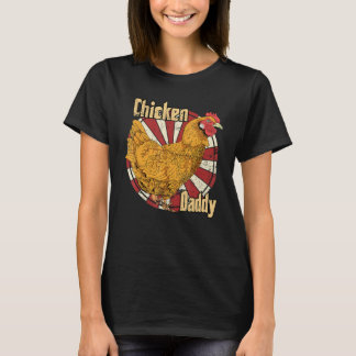Camiseta Pai de Galinha Animal de Fazenda Dia dos Pais Home