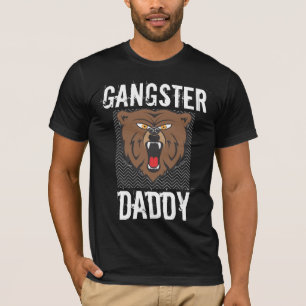 CAMISETA PAI DE GANGSTER COM CAMADAS DE T