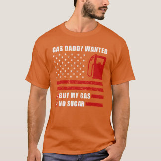 Camiseta Pai de gás queria gás engraçado TSirt