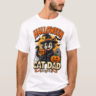 Camiseta pai de gato