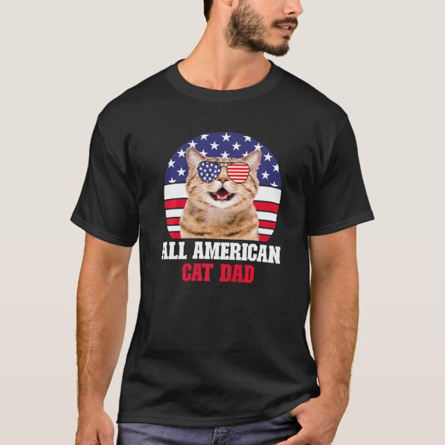 Camiseta Pai de Gato Americano Total (Frente)