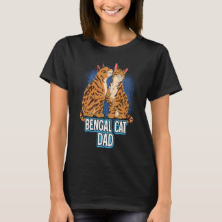 Camiseta Pai de Gato Bengal