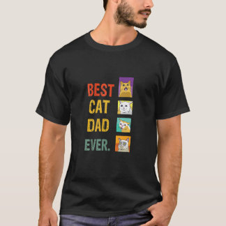 Camiseta Pai De Gato De Gato De Pai De Gato De Rato Mais Im