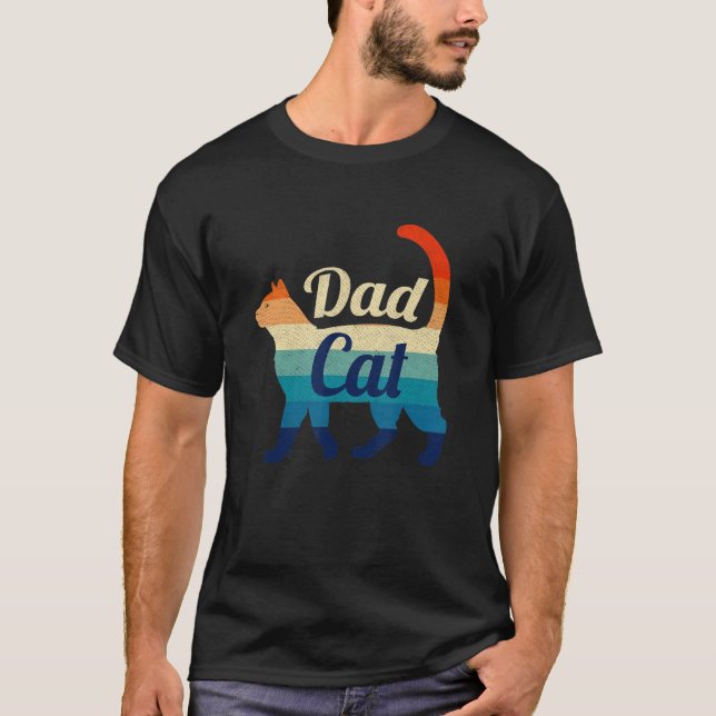 Camiseta Pai de Gato de Pai (Frente)