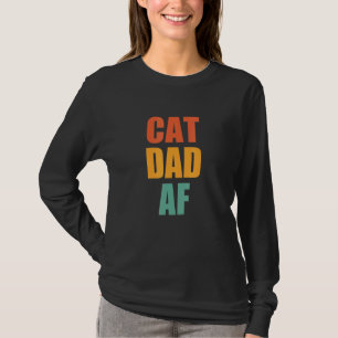 Camiseta Pai De Gato De Vintage Af Pai