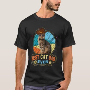 Camiseta Pai de gato, design engraçado de pai de gato