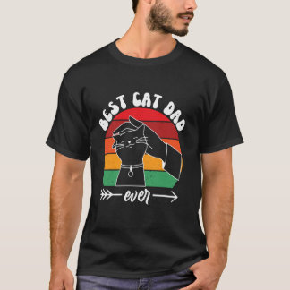 Camiseta Pai de gato, design engraçado de pai de gato