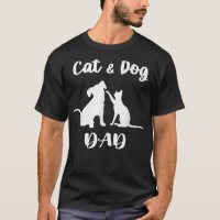Pai de Gato e Cachorro Amante de Animais de Estima