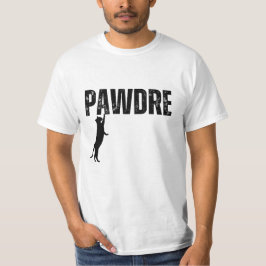 Camiseta Pai de Gato Engraçado Pawdre