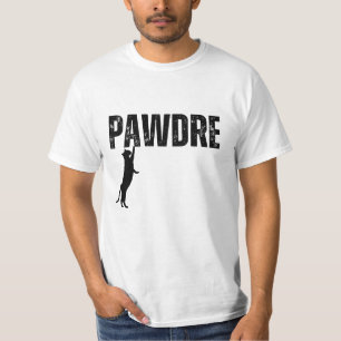 Camiseta Pai de Gato Engraçado Pawdre