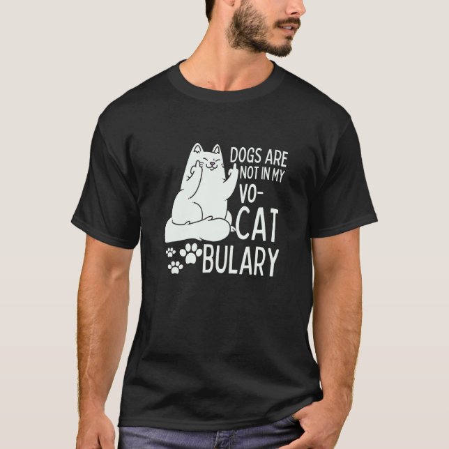 Camiseta Pai de Gato Gato (Frente)
