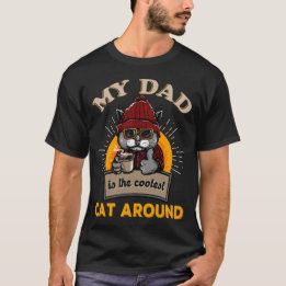Camiseta pai de gato legal