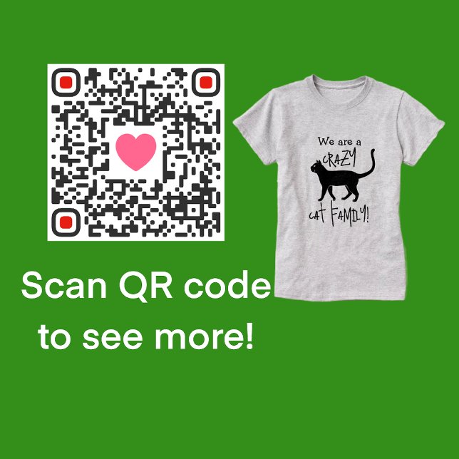 Camiseta Pai de Gato Louco Preto Personalizado Azul (Scan QR code to see more!)