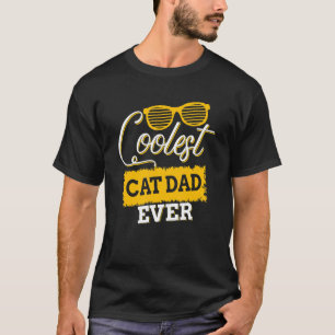 Camiseta Pai De Gato Mais Fresco De Mens.