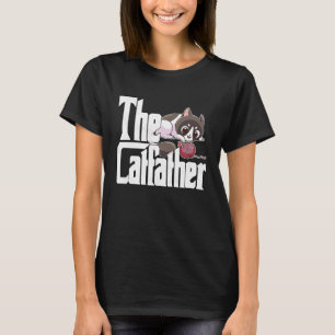Camiseta Pai De Gato O Cão Louco Crazado De Catão Gatinho P