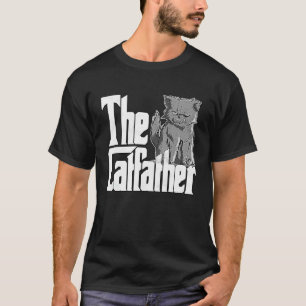Camiseta Pai De Gato O Mau Louco De Catão Gatinho Pai