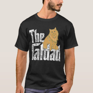 Camiseta Pai De Gato O Pai Gatinho De Gato Louco De Catão