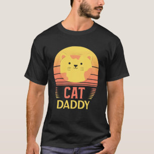 Camiseta Pai de Gato Pai de Gato Vintage Estilo Anos Oitent