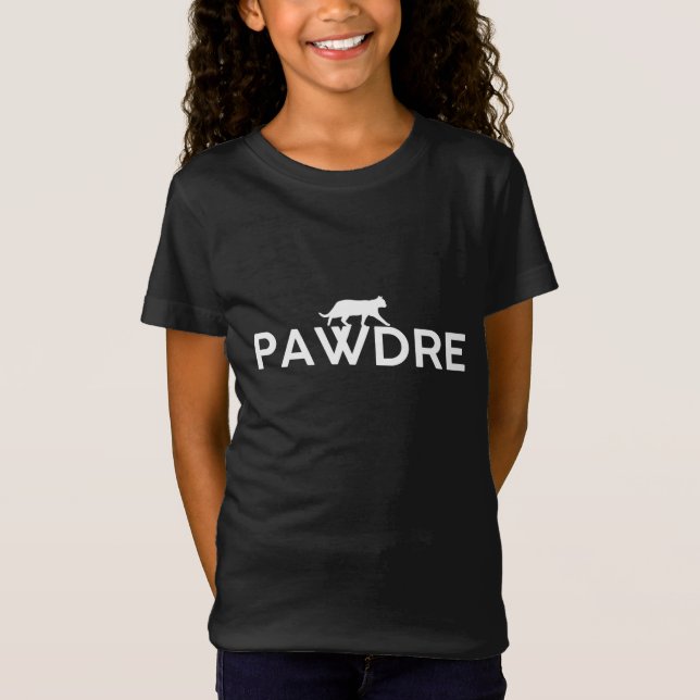 Camiseta Pai de Gato Pawdre (Frente)