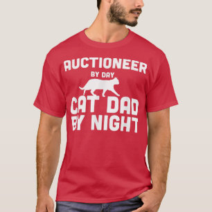 Camiseta Pai De Gato Por Dia Por Noite