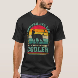 Camiseta Pai de Gato Sphynx Masculino Como Um Pai Normal Ma