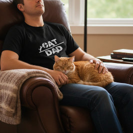 Camiseta Pai de gato T-Shirt
