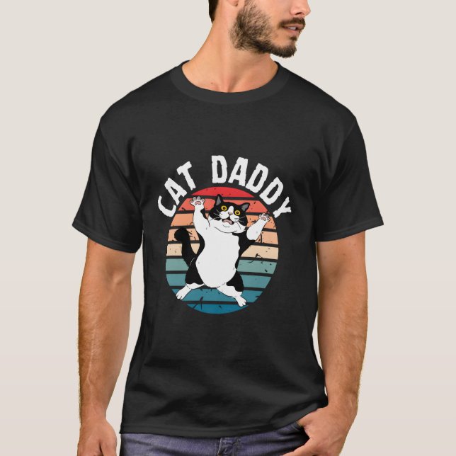 Camiseta Pai de gatos (Frente)