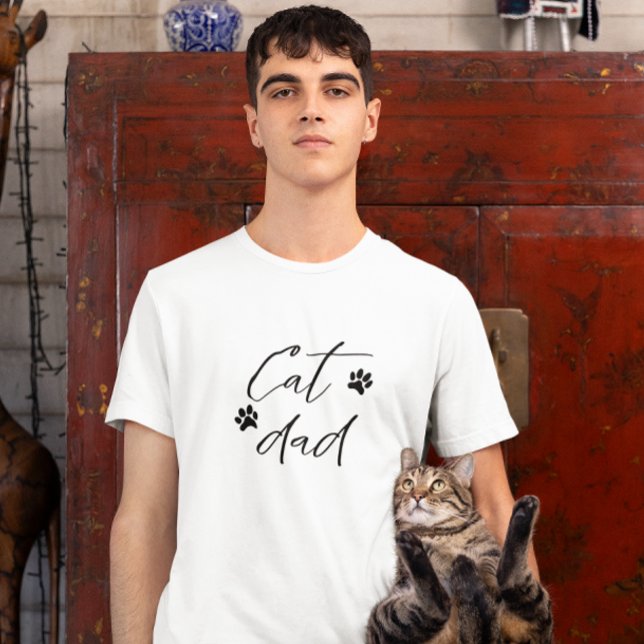 Camiseta Pai de gatos (Criador carregado)