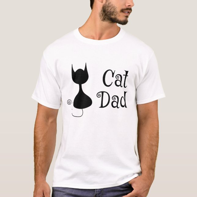 Camiseta Pai de gatos (Frente)
