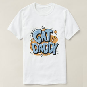 Camiseta pai de gatos, amante de gatos, pai de animais de e