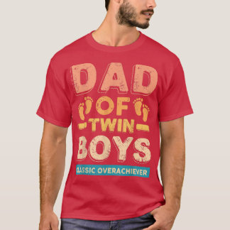 Camiseta Pai De Gêmeos Clássicos Gêmeos Gêmeos Estranhos E 