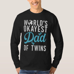 Camiseta Pai de Gêmeos mais ou menos do Mundo Pai de Gême