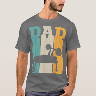 Camiseta Pai de gim pai de bacalhau Levantamento de potênci
