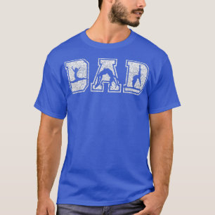 Camiseta Pai de ginástica de Mens Dia de os pais Engraçado