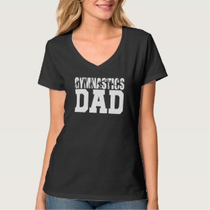 Camiseta Pai de ginástica Pontuação Perfeita 10 ginástica d