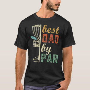 Camiseta Pai De Golf De Disco Retroativo Melhor Pai Por Dis