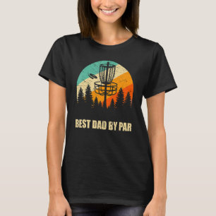 Camiseta Pai de Golf de Disco Retroativo, Sunset Vintage Fr