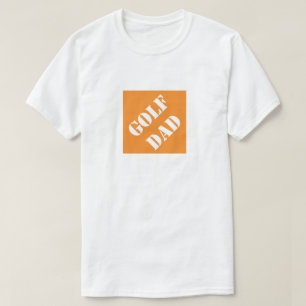 Camiseta Pai de Golf Pai Engraçado Ideia do Dia de os pais