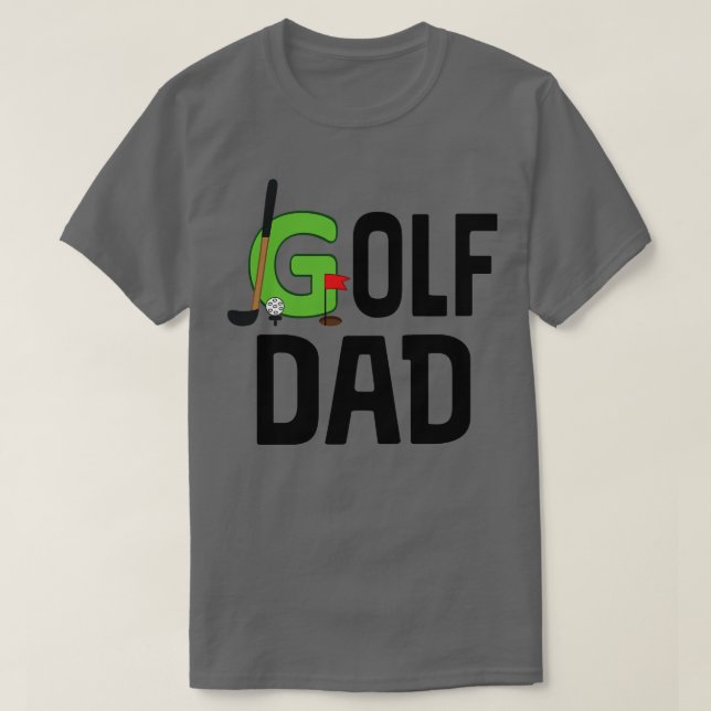 Camiseta Pai de Golfe (Frente do Design)