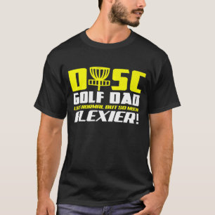 Camiseta Pai De Golfe De Disco Normal Mas Flexível