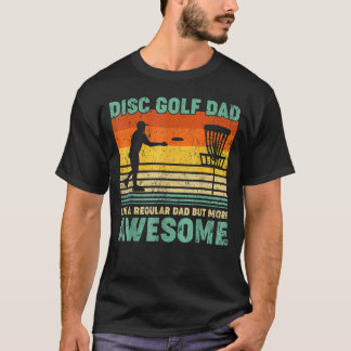 Camiseta Pai De Golfe De Disco Retroativo Vintage Como Um P