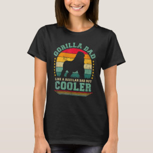 Camiseta Pai De Gorila Como Um Pai Normal Mas Gordura Mais