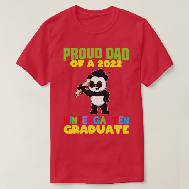 Camiseta Pai de graduação do jardim de infância 2022 Forman (Frente do Design)