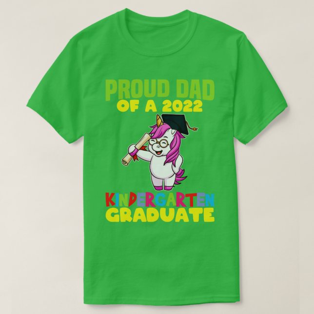 Camiseta Pai de Graduação Orgulhoso 2022 Formando 9 do jard (Frente do Design)