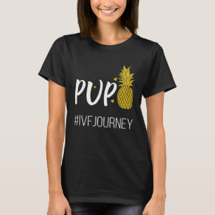 Camiseta PAI de guerreiros do IVF Mãe PUPO Dia de Transferê