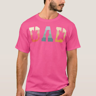 Camiseta Pai de Guitarra Acústica Guitarrista Instrumento M