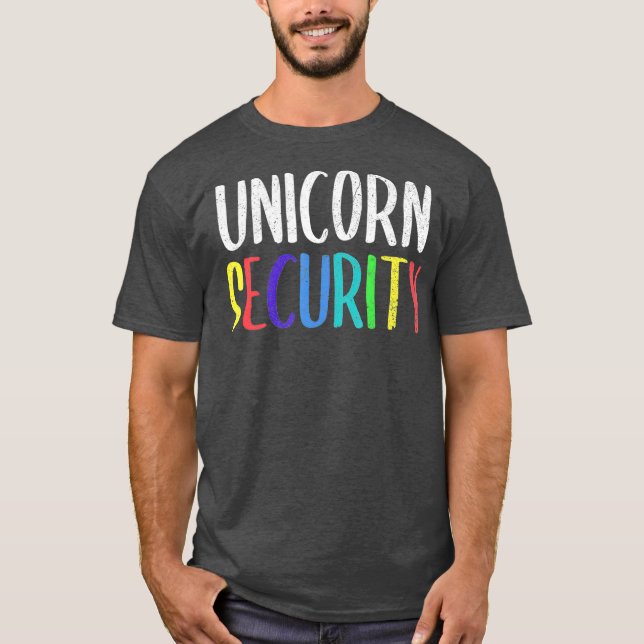 Camiseta Pai de Halloween Mãe Filha Adulta Costume Unicorn (Frente)