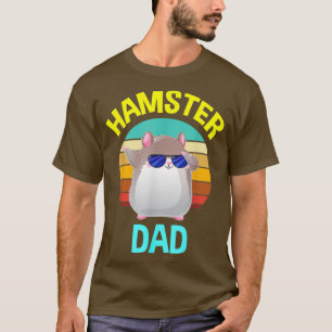 Camiseta Pai De Hamster, Sobremesas, Presentes Homens, Cria