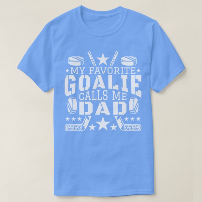 Camiseta Pai de hóquei (Frente do Design)